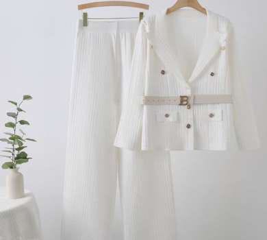 Stylish Women's Blazer and Trousers Suit Sets