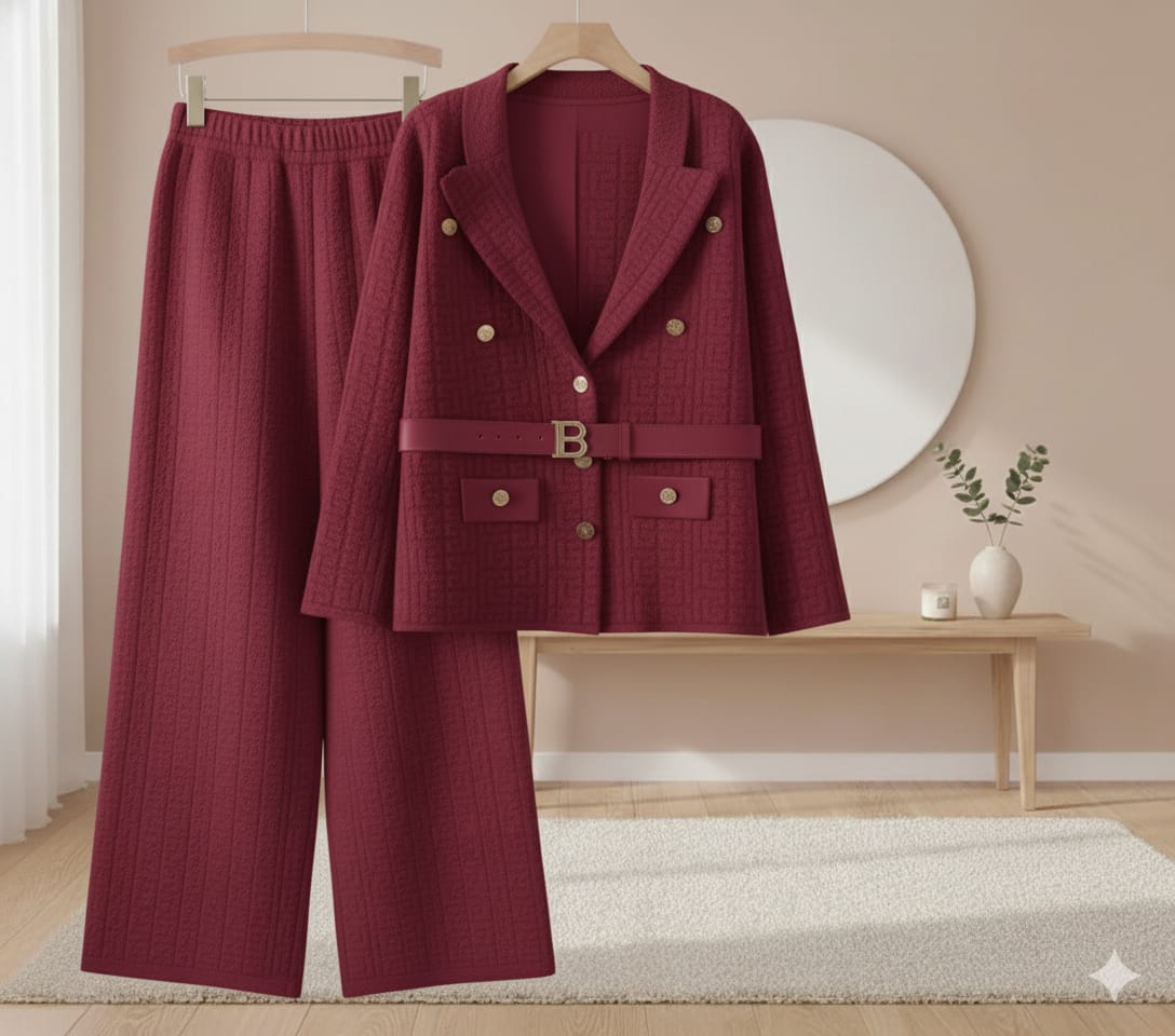 Stylish Women's Blazer and Trousers Suit Sets