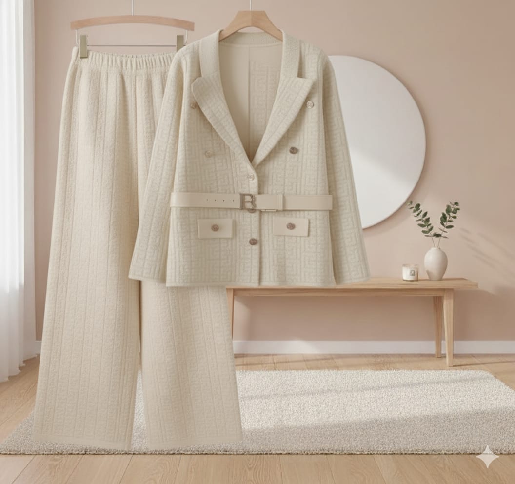Stylish Women's Blazer and Trousers Suit Sets